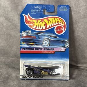 Hot Wheels 1997 Techno Bits Series Shadow Jet 3 of 4 Collector #691 B94 New
